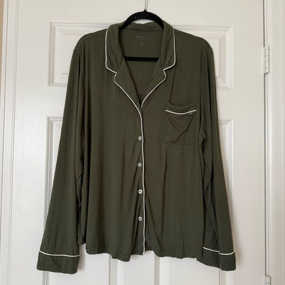 Cozy Earth Pajama Set in Green Size XL - Picture 3 of 16